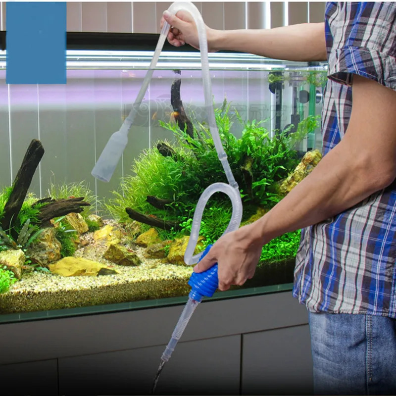 Marine Aquarium Vacuum - Siphon aspirateur pour aquarium, nettoyeur de