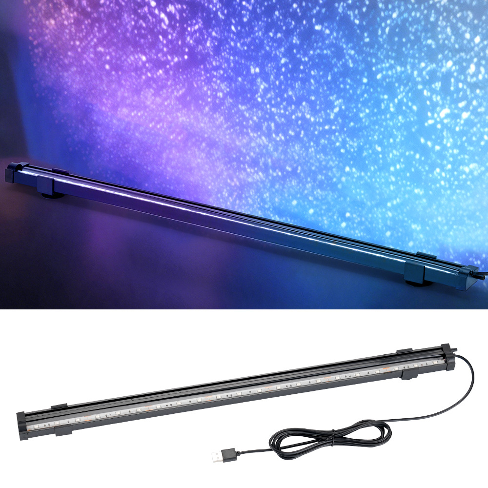 Marine Aquarium Water Change - Lampe LED USB pour aquarium, diffuseur