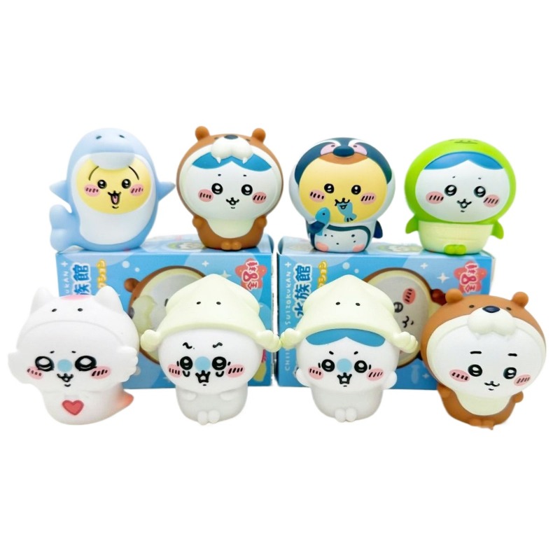 8 figurines/boîte Kawaii Chiik - Marine Life Aquariums avis et prix