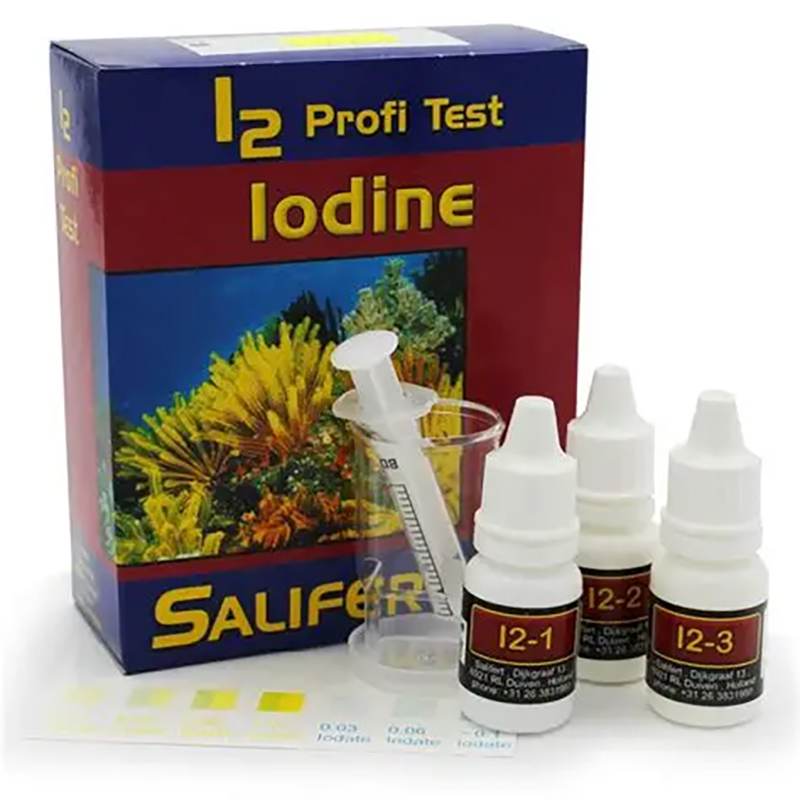 Salifert Iodine I2 Profi-Test  - Marine Aquarium Water Testing avis et prix