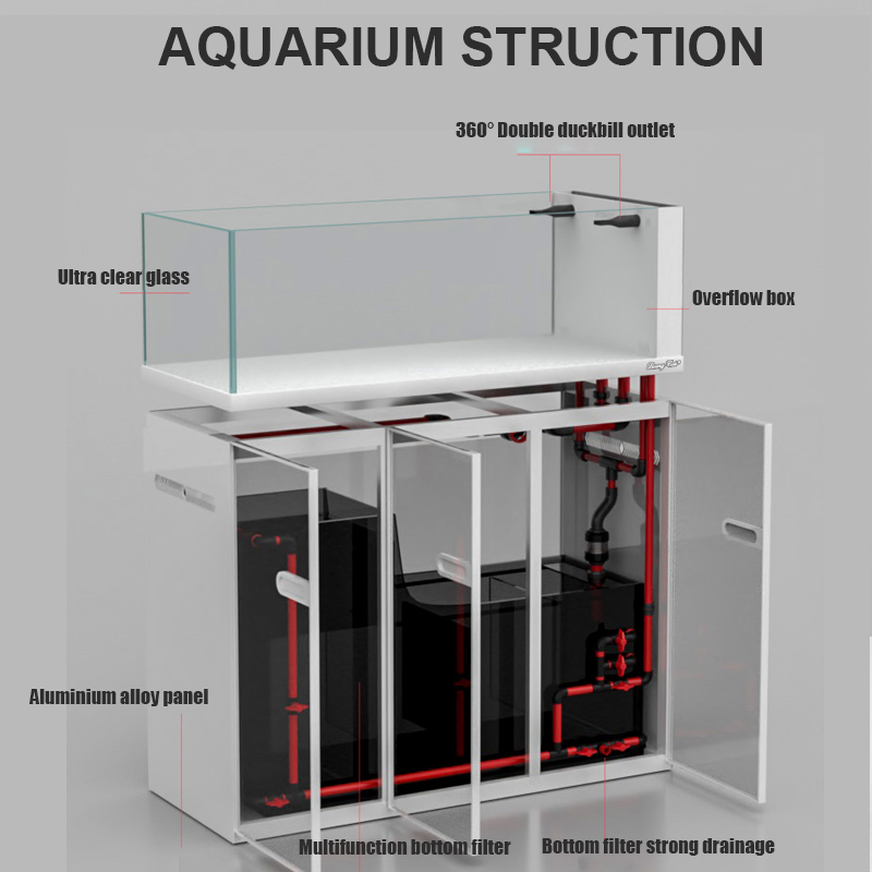 Grand réservoir de poissons en - Marine Aquarium Tank For Sale avis et prix