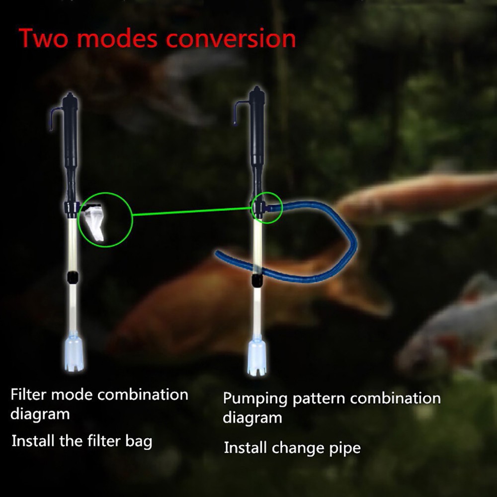 Filtre à eau de gravier sous v - Marine Aquarium Vacuum avis et prix