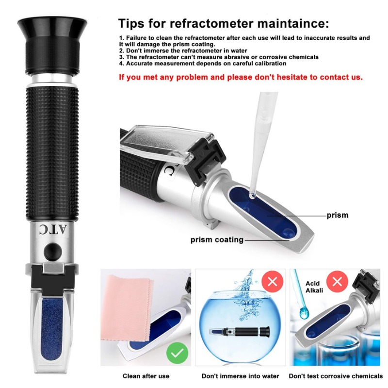Réfractomètre de salinité de l - Marine Aquarium Water Testing avis et prix
