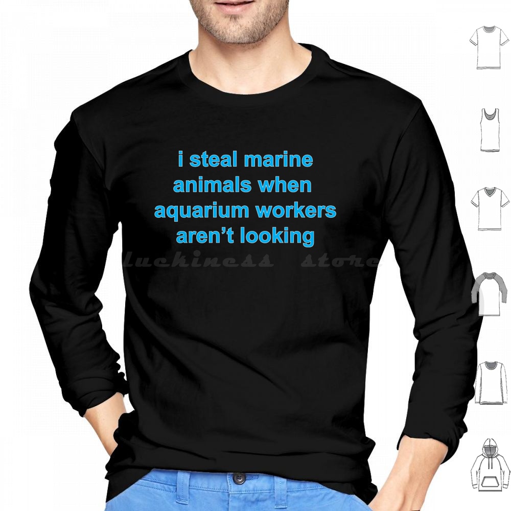 Chemise à capuche en coton à m - Marine Life Aquariums avis et prix