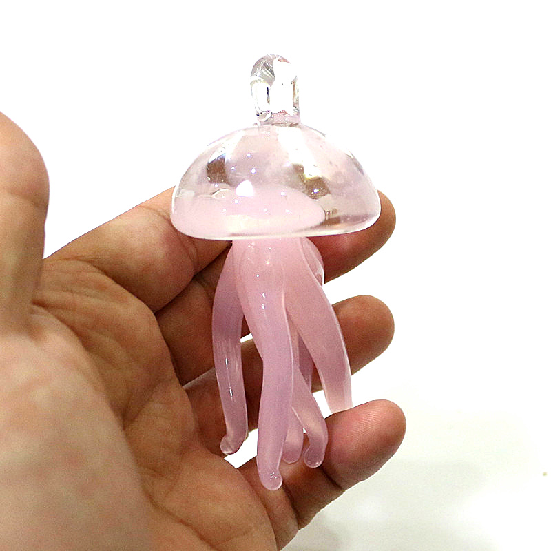 Pendentif en verre de méduse r - Marine Life Aquariums avis et prix