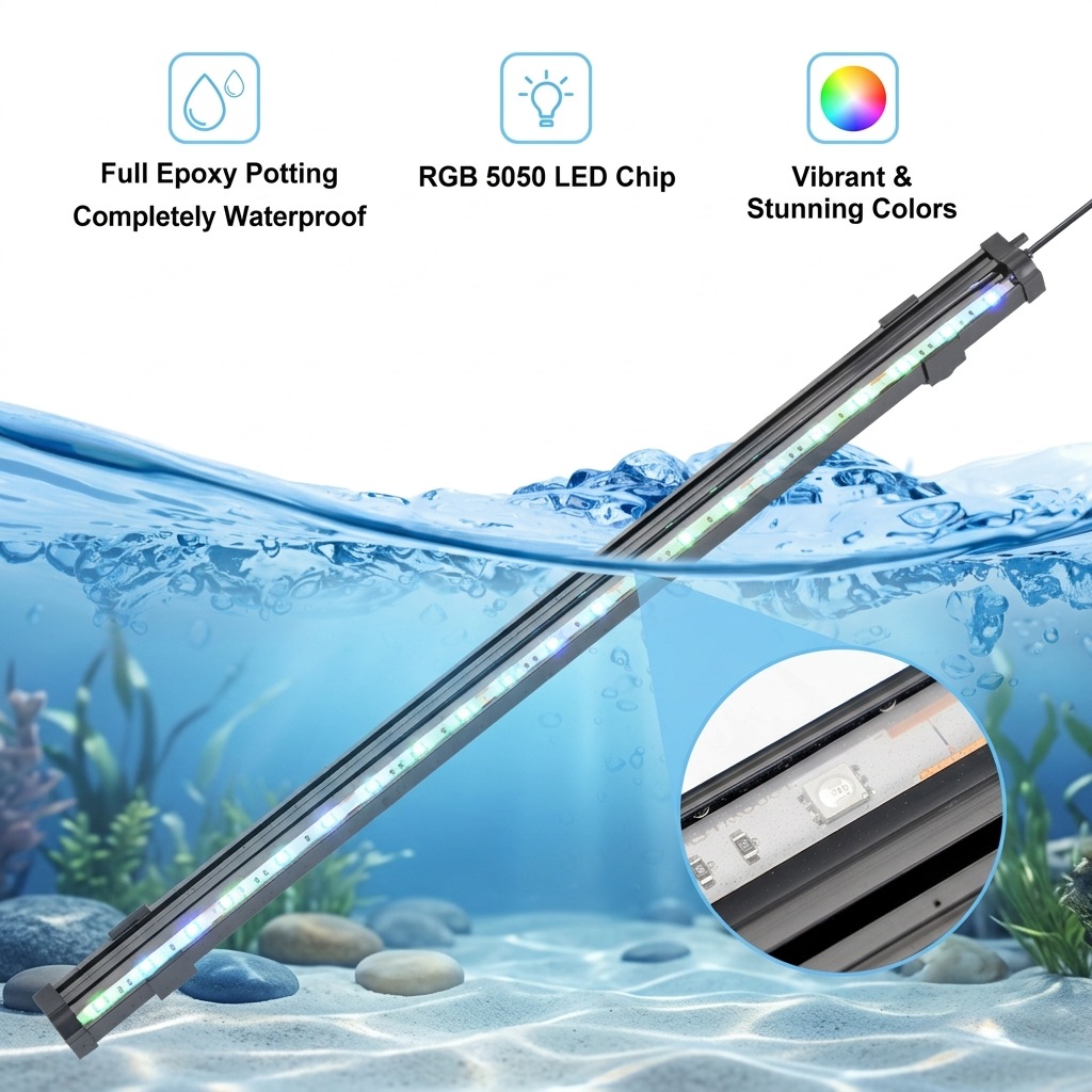 Lampe LED USB pour aquarium, d - Marine Aquarium Water Change avis et prix